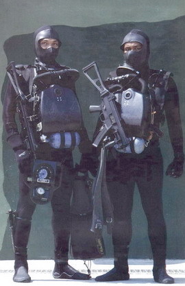 الضفادع البشرية المصرية والصاعقة البحرية والقوات الخاصة البحرية Frogman_combat_diver