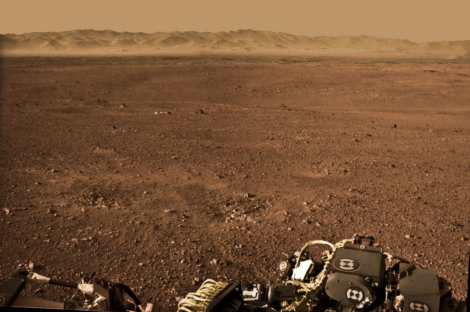 Fotos de Marte en Alta Definición Gale-Crater-North-rim_Ken-Kremer_c