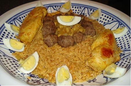 تليتلي بالدجاج و الكفتة Cuisine-algerienne-39