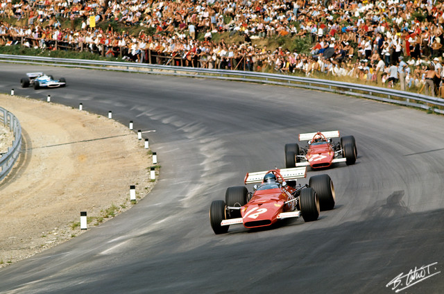 Les plus belles images de la F1  Ickx-Regazzoni_1970_Austria_01_BC