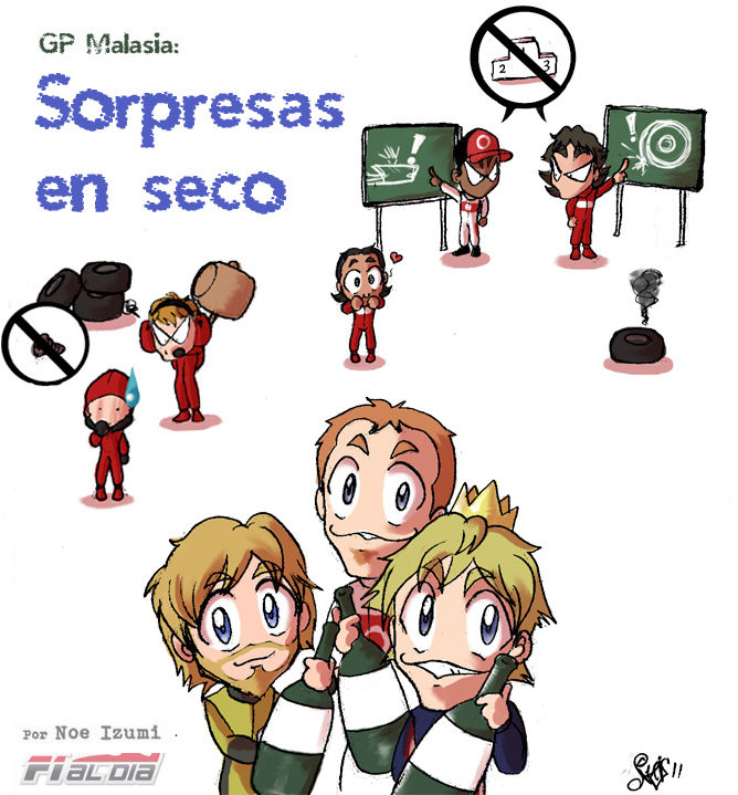 Los Chibis, GP de Malasia 2011: Sorpresas en seco 001_small