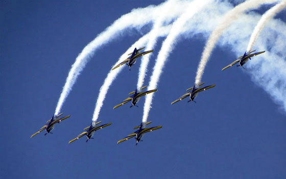 [Brasil]Aeroclube de Araxá recebe aviões da Esquadrilha da Fumaça Esquadrilha_560_2