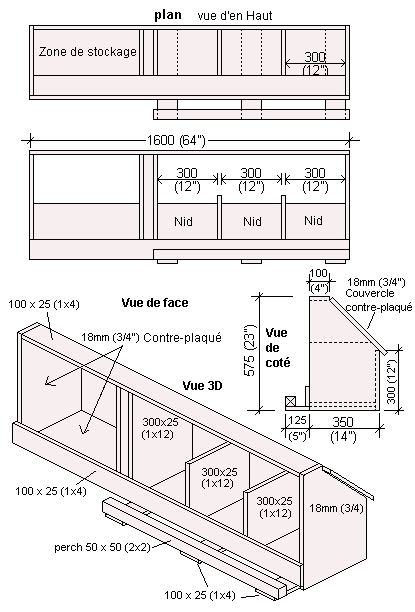 plan d un poulailler Plan-poulailler