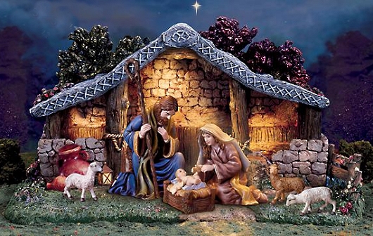 ميلاد الرب يسوع المسيح Kinkade_nativity