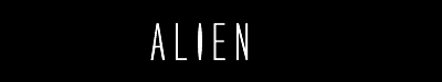 مجموعة ضخمة من الخطوط المتنوعة Alien