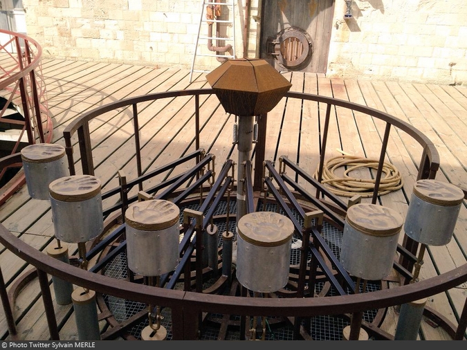 L'Assaut du Fort et ses épreuves - "Droit d'entrer" (2015) Fort-boyard-2015-tournage-44