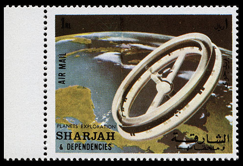 AstroPhilathélie - Page 9 Sharjah_1972_space_research_mi_1003