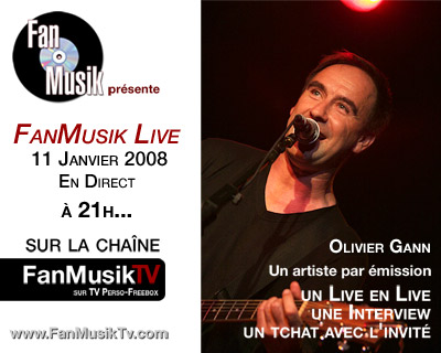 [11 janvier 2008] Olivier sur FanMusik TV Annonce-400