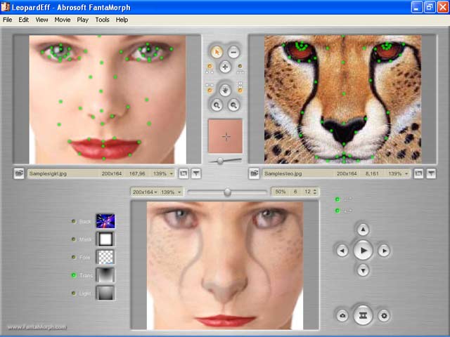 FantaMorph v3.5 (Muhteem Bir Yz Deitirme Program) Screenshot5