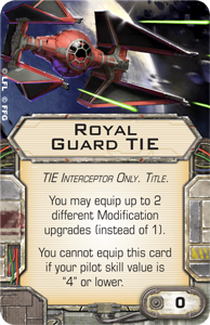 Imperial Aces Expansion Pack for X-Wing Royal-guard-tie