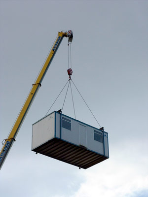 New schools? (Article about the need to build new smaller schools) Portacabin-in-sky