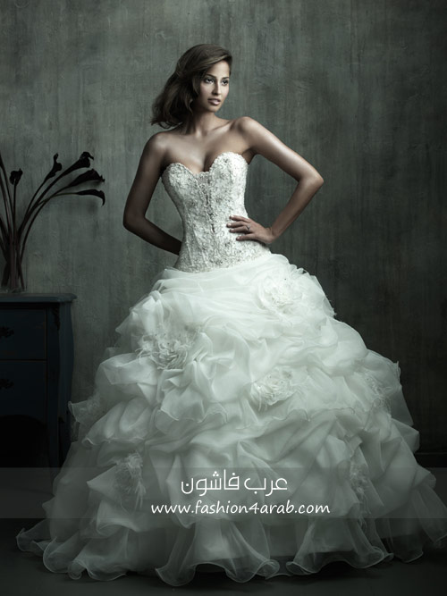 مجموعة فساتين افراح للمصمم Rony Richa  و Allure Bridals C170f1