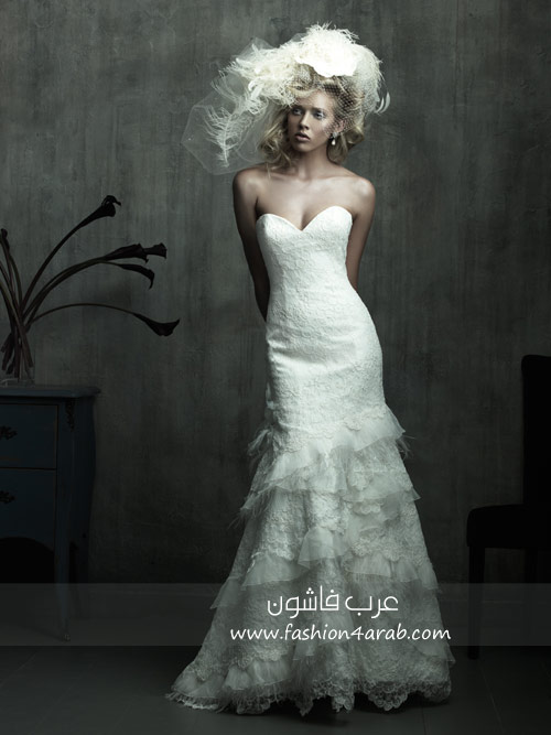 مجموعة فساتين افراح للمصمم Rony Richa  و Allure Bridals C172-ad1