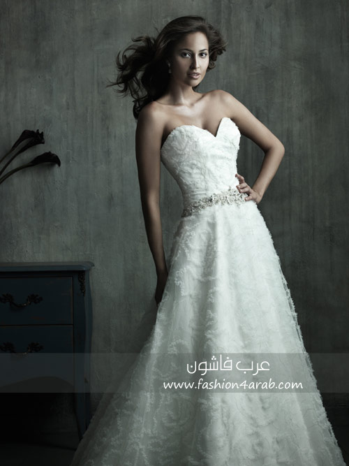 مجموعة فساتين افراح للمصمم Rony Richa  و Allure Bridals C173f1