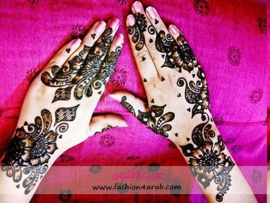 صور نقوش حناء لليدين مجموعه نقوش حناء لليدين عصريه2012 New-Arabic-Henna-Designs-_large