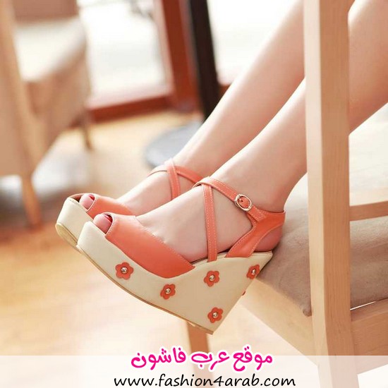 صور أحذية 2015 2013-Summer-Special-Ankle-Cross-Strappy-Open-Toe-Wedges-Sandals-For-Girls