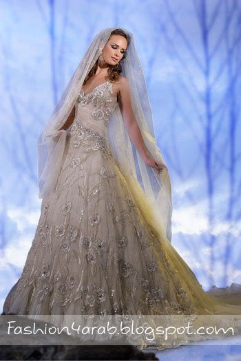 مجموعة فساتين افراح للمصمم Rony Richa  و Allure Bridals 4dbb83e5eeb1a0114217d5567f6463bc