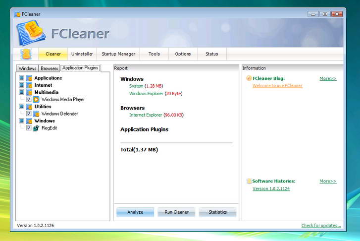 حصريا fcleaner 1.3.1.621 لتنظيف الجهاز لزيادة نشاطه  Cleaner_analyze