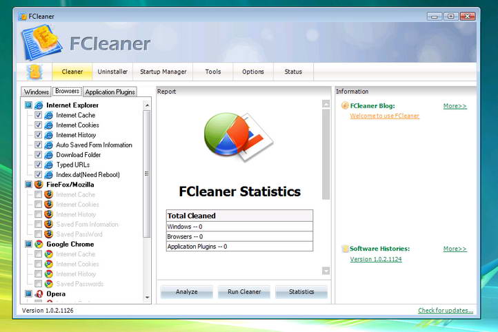 حصريا fcleaner 1.3.1.621 لتنظيف الجهاز لزيادة نشاطه  Cleaner_tab_browser