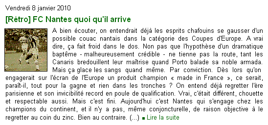 FC Nantes quoi qu'il arrive Actu00022