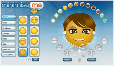 Crea Avatar con Minimise Me Minimizeme