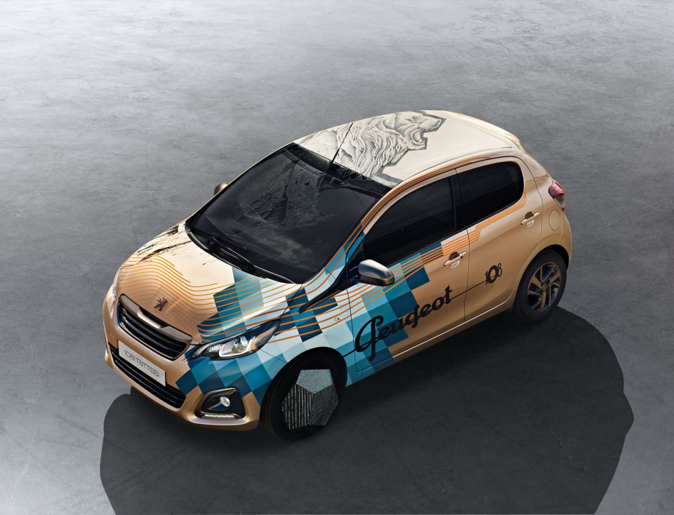 2014 - [Citroën/Peugeot/Toyota] C1 II/108/Aygo II - Page 7 Photo-peugeot-108-tattoo-concept-2014-1-001_960