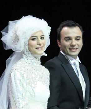 فستان زفاف بنت رئيس تركيا‏ Abnatgooll