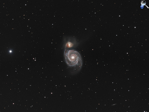 M51  en  HaL RVB  TEC140 Photo12