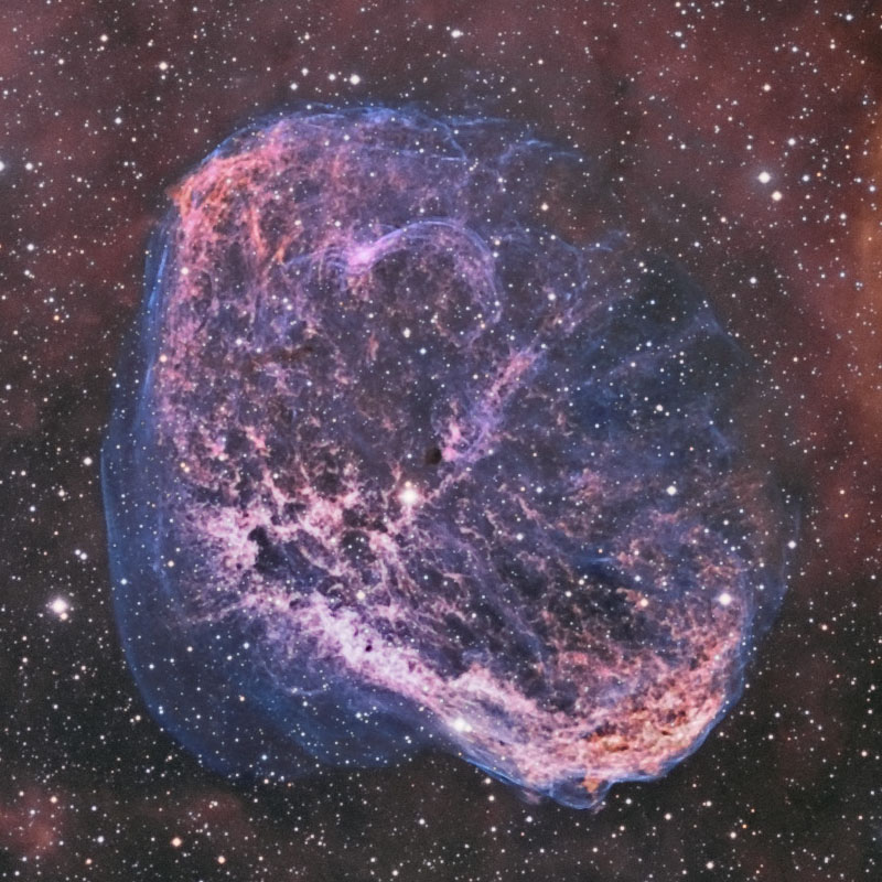 ngc6888 (croissant) en SHO 34h avec brutes & process icon Photo31c1