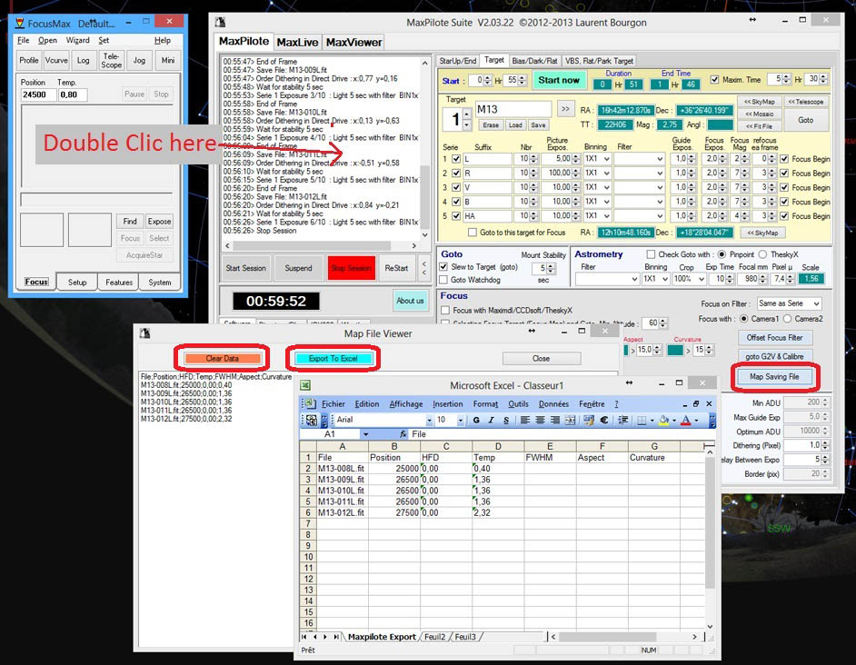 MaxPilote : Soft pour gérer vos soirées avec Maxim DL/FocusMax/Pinpoint/PHDGuiding - Page 4 Maxpilote20322