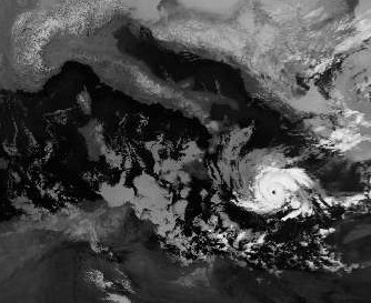 Réchauffement climatique et temps tropical violent en Europe. C73