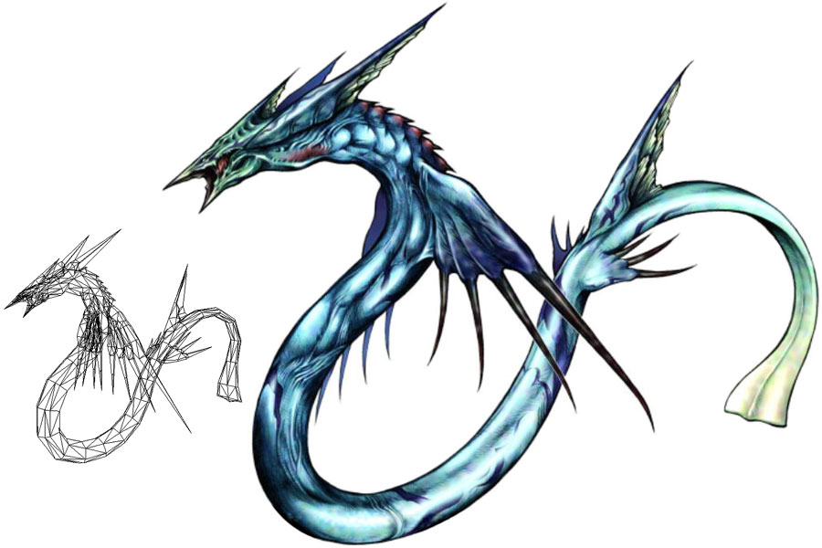 Kuchyose Wyvern 8-leviathan-a