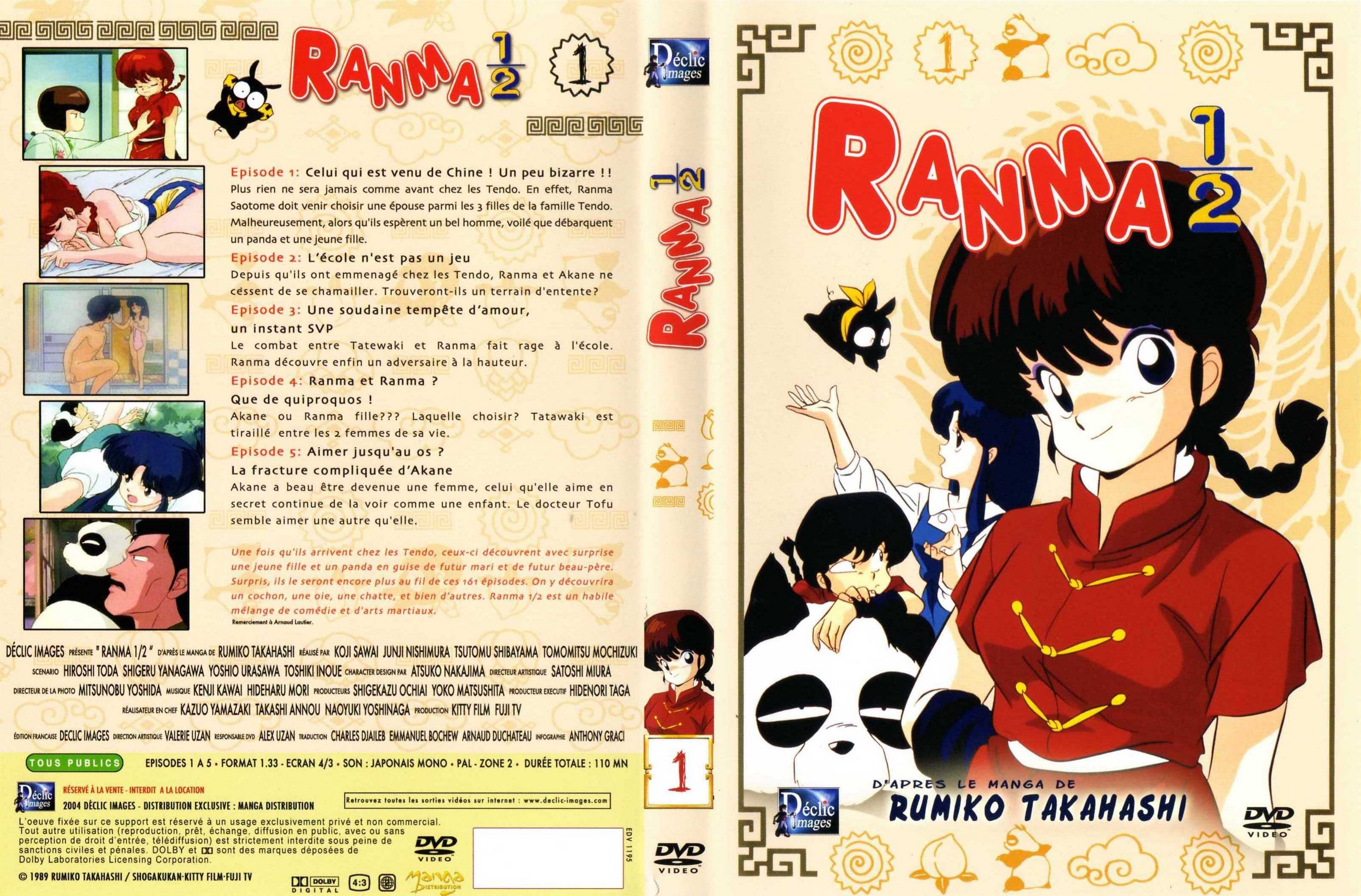 Regreso ao pasado: Pon as imaxes que te fagan regresar automáticamente a tua nenez :3 Ranma_1_2_vol_1