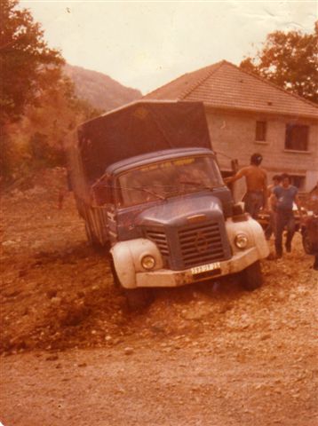 Camions d'un chauffeur routier Glr