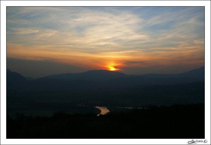 Coucher de Soleil dans le Bugey... P1080049