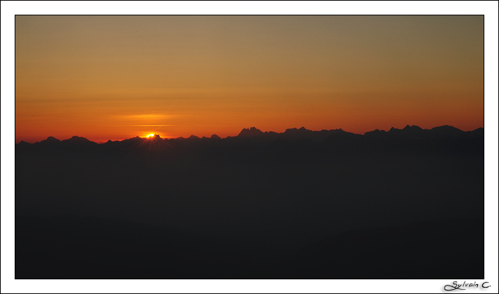 Lever de Soleil depuis le Grand Colombier (Ain) DSC_0206