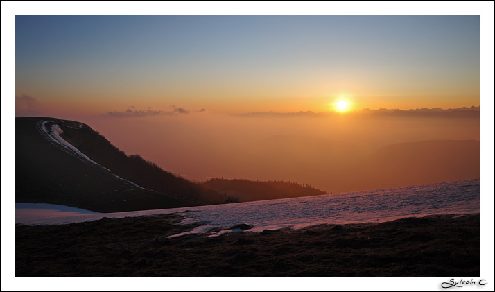 Lever de Soleil depuis le Grand Colombier (Ain) DSC_0224