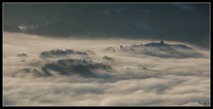 Croix du Nivolet - Mer de nuages (Massif des Bauges) P1060780