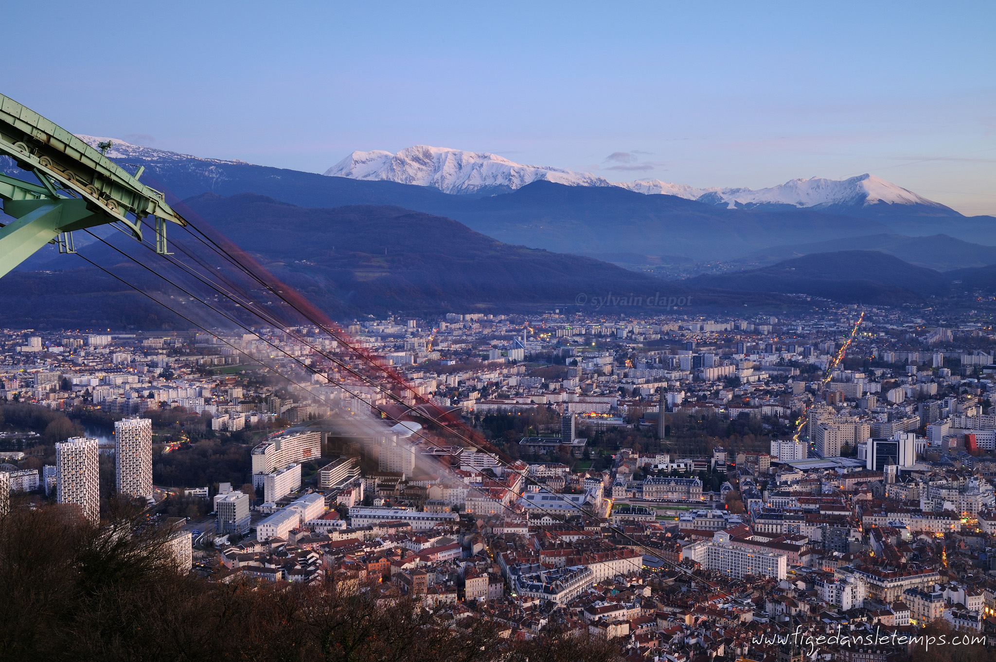 Grenoble depuis la Bastille, version nocturne DSC_4107