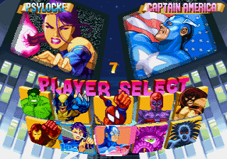 Marvel Super Heroes Msh-select1