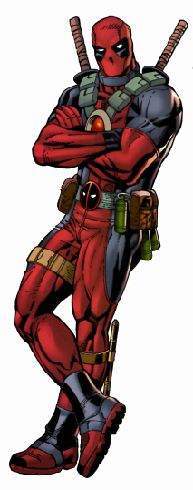 Proposition signature Deadpool-pose