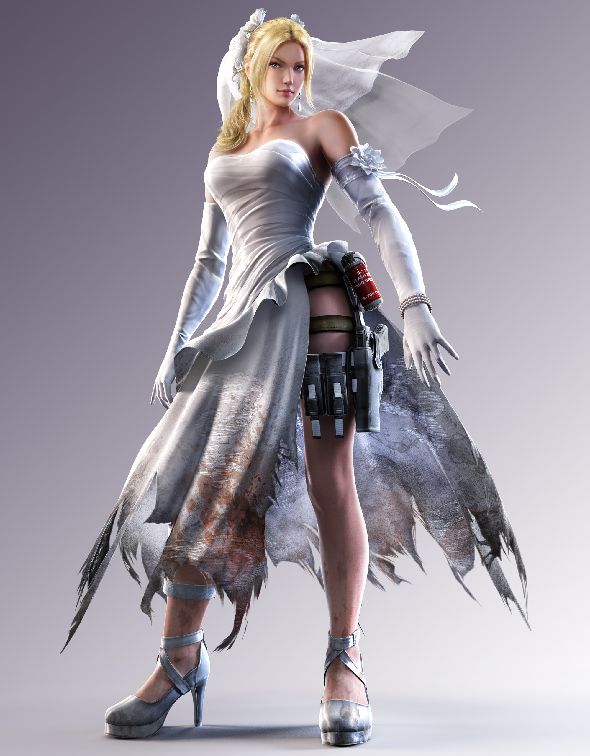 Tekken 7 Fated Retribution & Tekken X Street Fighter Discussion 4 (Armor King, Julia and Marduk confirmed) - Page 4 Nina-williams-wedding-dress-tekken7fr