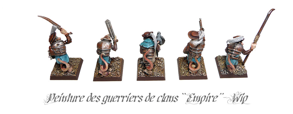 PEINTURE & DÉCORS - Les travaux du vénérable Zaïus - Page 2 Armee-skavens-wip-peinture-guerriers-des-clans-empire-top-back