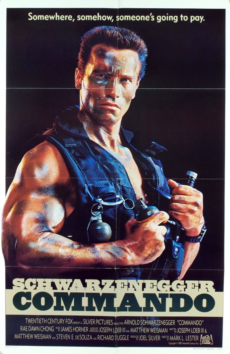 Tu peli favorita de Arnold Schwarzenegger Commando