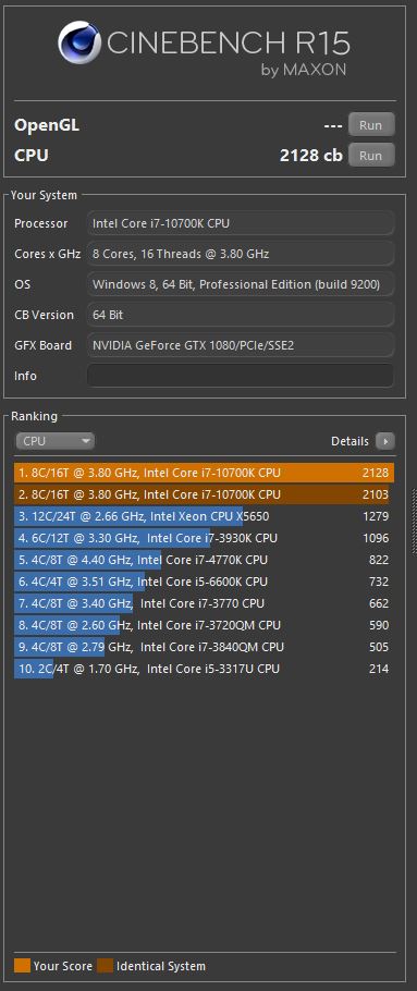 [DOSSIER] Overclocking Intel Core i7 10700K "Overclocking manuel sur les 8 cœurs"  Cine%20r15%205.1%20GHz