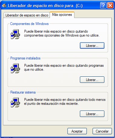 Paso 5º - Desfragmentación  06xpDesfrag