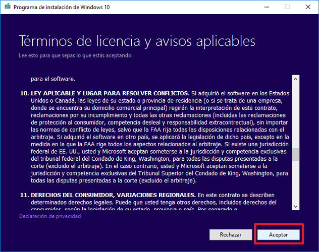 Creación de Medios de Instalación de Windows 10 ( DVD -ISO -Pendrive) IMG001