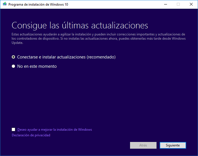 Creación de Medios de Instalación de Windows 10 ( DVD -ISO -Pendrive) IMG119