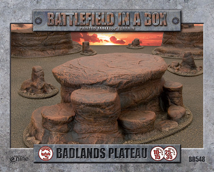 [GALE FORCE NINE] Badlands Battlefield in a Box Terrain sets Bb548