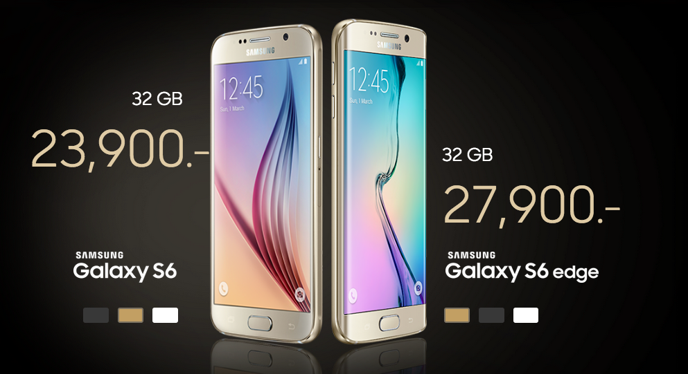 SAMSUNG ประเทศไทยประกาศราคา GALAXY s6 & s6 EDGE อย่างเป็นทางการ Samsung-galaxy-s6-s6-edge-price